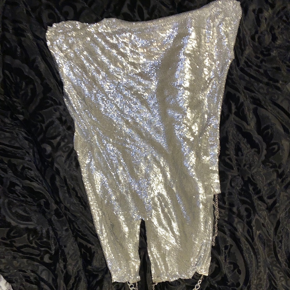 Silver dress